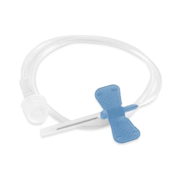 Ago a farfalla 23G - azzurro - NIPRO - Conf. 50 pz.