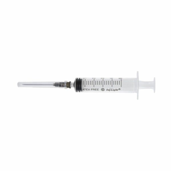 Siringa da 10 ml con ago cono luer centrale ago 21G 0,8 x 38 mm Conf. 100 pezzi RAYS