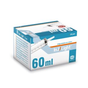 Siringhe Monouso Cono Catetere Senza Ago 60 Ml RAYS 