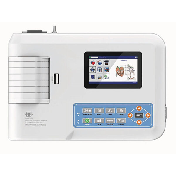 Elettrocardiografo Ecg Contec 300g - 3 canali con display per 12 derivazioni