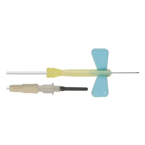 BD Safety Lok Blood Collection Set 23G con Alette Azzurre – Ago Epicranico Sterile