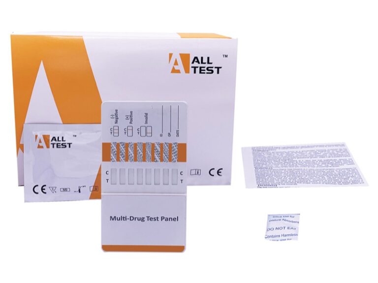 Test Multidroghe su Urine 8 Droghe Pannello Immunocromatografico Rapido – 25 pz